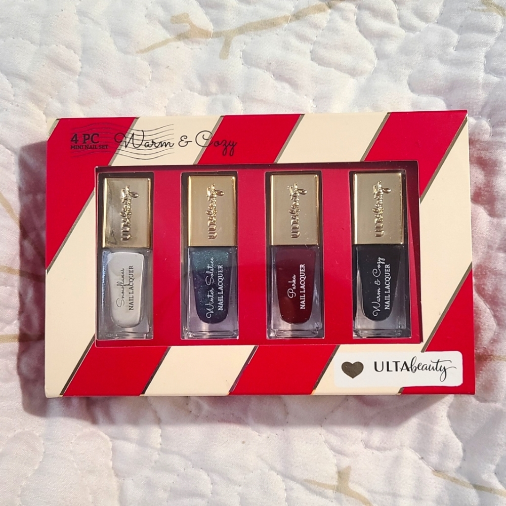 Ulta Beauty 4 Piece Mini Nail Set: Warm & Cozy
